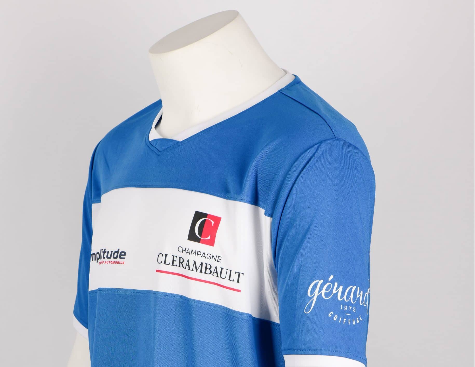 photo transfert maillot de football zoom