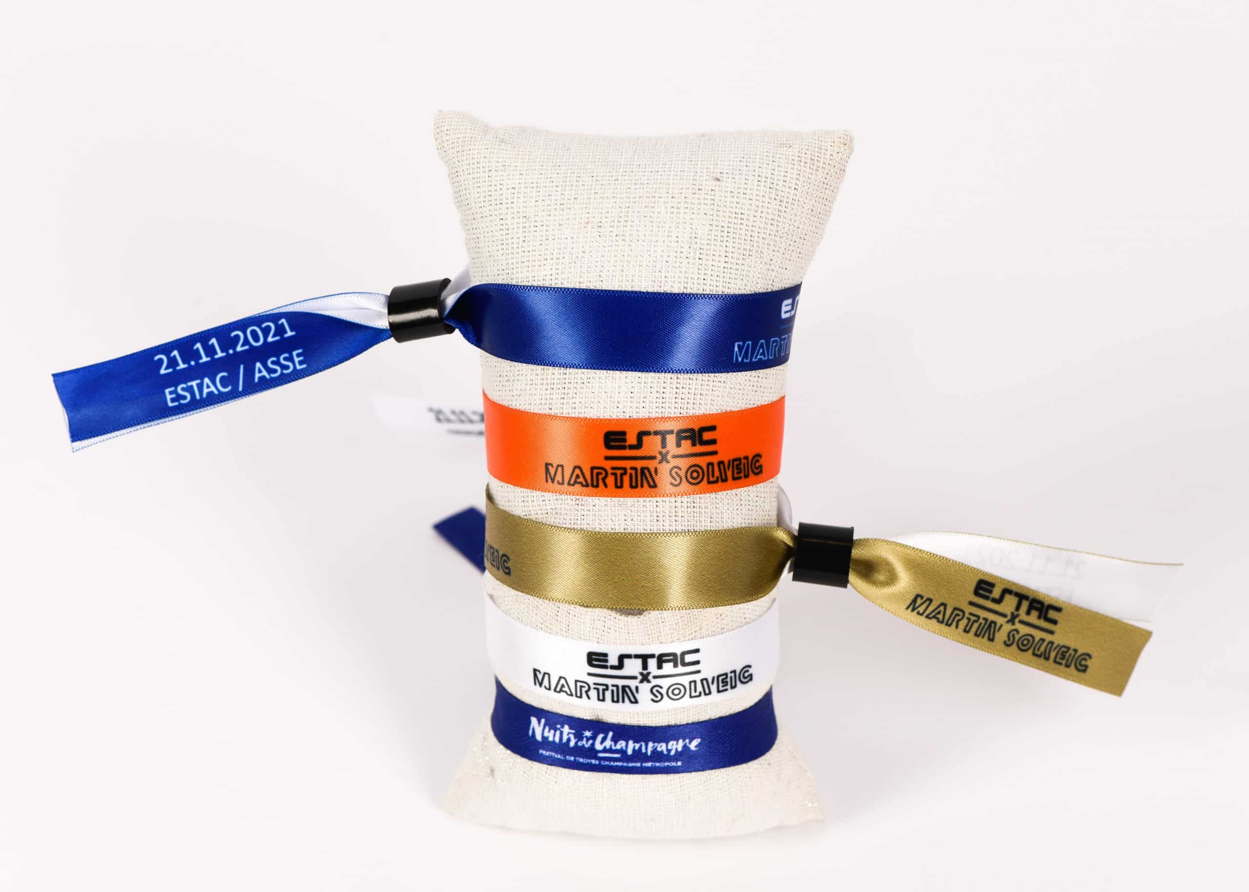bracelets personnalisés textile sublimation