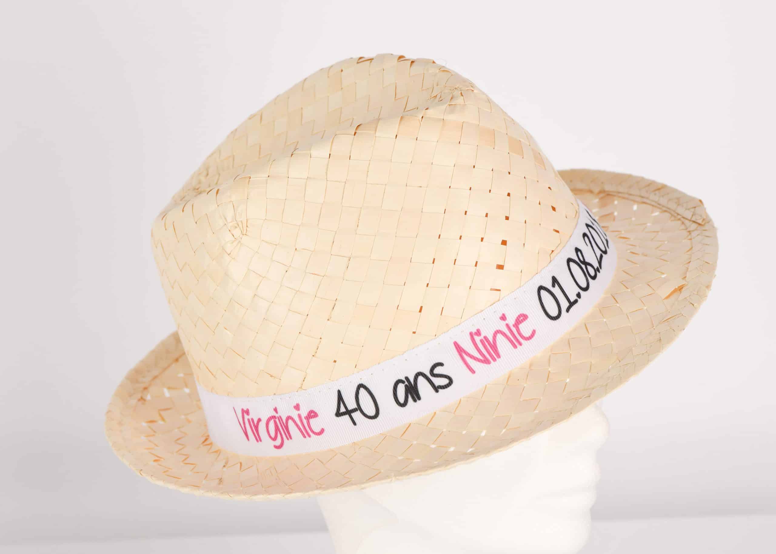 chapeau personnalisé pour particuliers
